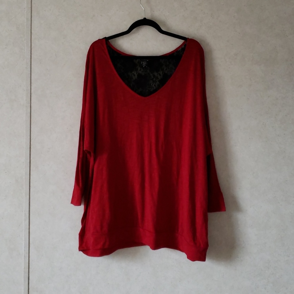 Red Torrid top size 5